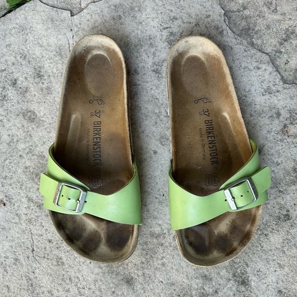 Birkenstock Madrid Green Sandals, size 37 - Picture 5 of 8
